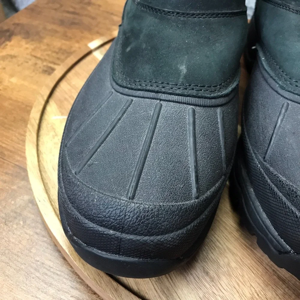 LL Bean Tek 2.5 Storm Chaser 5 Chelsea Boots Mens 10.5 Blk Waterproof Side Zip